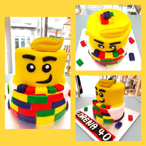 Tarta Fondant Lego