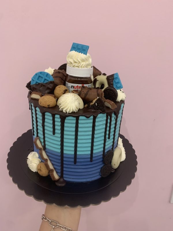 Tarta drip color - Imagen 2