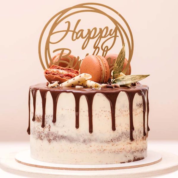 Tarta semi naked